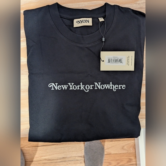 Black NYON T-Shirt NWT, Brand New - Picture 2 of 4